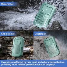 Radar Security System For Camping RV Home Perimeter, Wireless Motion Sensor & Detector For Driveway Alarm, Camping Essentials, Survival Gear, 1/2 Mile Range, Rechargeable Battery, IP65 Waterproof - one-size - View 9