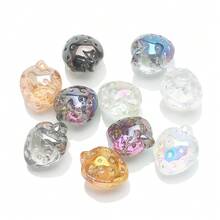 10颗/包 13*18mm 长方形麻将玻璃珠,DIY珠宝配件,带孔珠,可用于制作阳光捕手、项链、耳环、吊坠、手机钥匙链和汽车钥匙链 - 13*18mm長方形(10pcs) - 查看 15