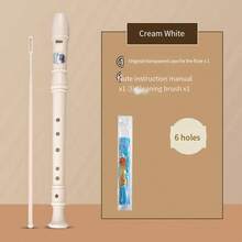 1 件德国风格高音竖笛，6 孔/8 孔，适用于中/小学生、课堂教学、初学者竖笛 - 彩色 - 查看 13