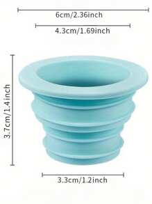 1/2/4pcs Floor Drain Odor-Proof Sealing Plug, Washing Machine Drain Silicone Ring, Drain Deodorizing Sealing Ring, Bathroom Accessories