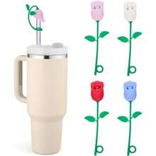 Rose-Red Pink Blue White