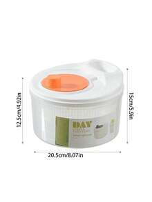 1 件蔬菜脱水机，蔬菜沙拉甩干机，生菜水果水分离篮甩干机，手动厨房家用小工具，沙拉甩干机，适用于绿叶蔬菜，生菜清洗干燥，厨房绿叶蔬菜沥水过滤器，保鲜工具，多功能家用手动蔬菜脱水机 - 沙拉水果甩干机，生菜水分离篮甩干机家用小工具 - 彩色 - 查看 13