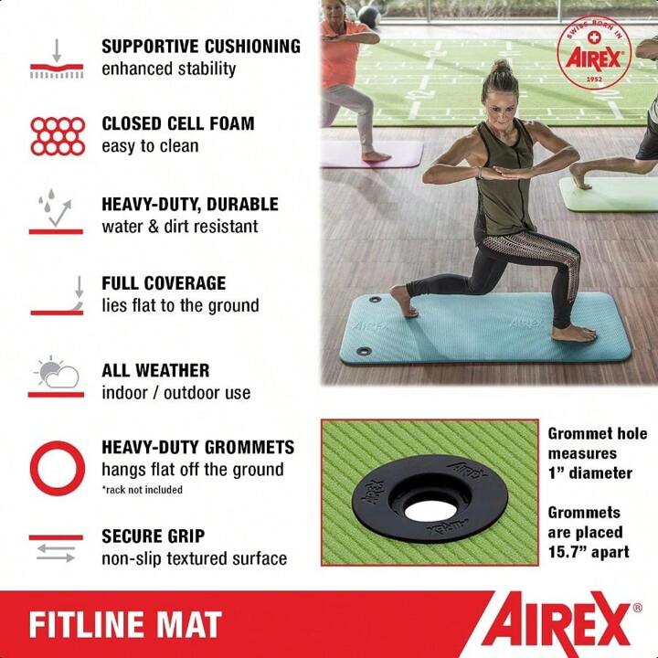 AIREX(エアレックス) トレーニングマット フィットライン180 厚