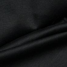 Adidas 男士圆领时尚大标志休闲T恤，JF0789 - 黑色 - 查看 7