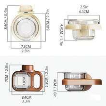 小型宠物ABS材质笼式喂食器，宠物鸟喂食碗带夹子鸟笼水食杯，鸟饮水器，仓鼠笼食盒挂笼鸟食碗 - 彩色 - 查看 10