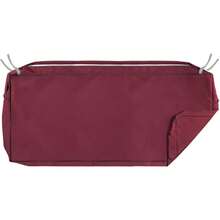 Local Delivery- Outdoor Cushion Slipcovers Waterproof 4 Pack Patio Chair Seat Cushion Covers With Zipper And Tie, 22 X 20 X 4 Inch, Replacement Cover Only - Burgundy - View 11