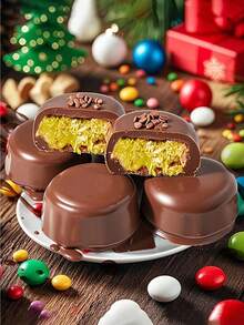 6 /8 Cylindrical Silicone Cake Mold Household Jelly Pudding Mold Chocolate Mold Diy Handmade Soap Mold - Dark Red - View 8