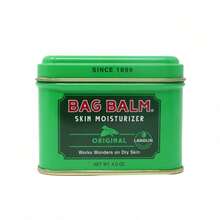 Bag Balm Vermont's Original Skin Moisturizer - Full Body Hydrating Skin Care: Dry Hands, Lips, Face, Feet & More - Unscented, Cruelty & Paraben Free - Day & Night, Men & Women (4oz Tin, Made In USA) - 2 Ounce (Pack of 2) - View 1