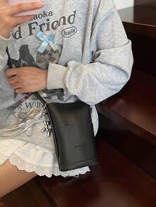 HAILIAN 女士简约纯色多功能便携单肩斜挎包，大容量设计，适合女性工作、通勤、商务旅行、购物、旅行随身携带，也可作为礼物送给女朋友（不含星星吊坠，星星吊坠需另行购买）。 - 彩色 - 查看 4
