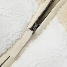 Women's PUMA POWER Jacket Faux Fur Outerwear 67834987 - Brown - View 3