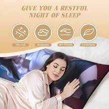 Vỏ gối hình chữ nhật tùy chỉnh theo yêu cầu - Tùy chỉnh hai mặt, chất liệu vải thoải mái, nhiều màu sắc, polyester, thích hợp làm quà tặng cho gia đình, người thân yêu, bạn bè, Ngày của Cha, Ngày của Mẹ, Halloween, Giáng sinh, Đêm Giáng sinh, Ngày lễ tình nhân, Ngày lễ tình nhân trắng, sinh nhật, ngày đặc biệt, Ngày Chiến sĩ. - Nhiều màu - Xem 8