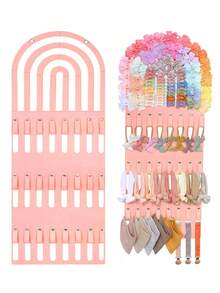 1 pieza Pasador de pelo para bebé, perchero para diademas, soporte resistente, colgante de decoración para habitación infantil, adecuado para uso diario, regalo para días festivos - Multicolor - Ver 3