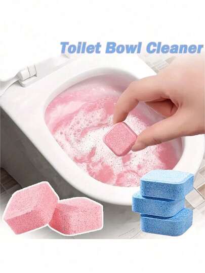 6/12/30pcs Effervescent Toilet Cleaner - Deep Cleaning, Deodorizing, And Decontaminating Toilet Cleaner Kit, Effervescent Deodorizing And Urine Stain Removing Cleaning Tablets