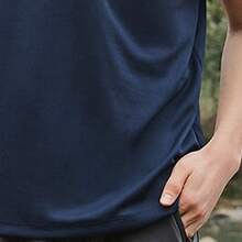 CAMEL CROWN 男士速干短袖Polo衫春夏户外运动T恤POLO衫休闲T恤宽松上衣速干冰爽短袖衫