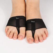 1 Pair Breathable Forefoot Pads, Suitable For Football, Gymnastics, Latin Dance, Foot Care And Protection For Women