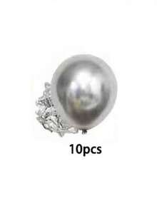 10/50/100pcs 5inch(12.7cm) Chrome Metallic Balloons, Gold Color Silver Color Pink Blue Green Purple Red Party Balloons For Wedding Decor, Birthday Party Decor, Anniversary Decor, Graduation Decor, Holiday Decor, Indoor Outdoor Decor, Home Decor, Room Decor,Christmas Decor