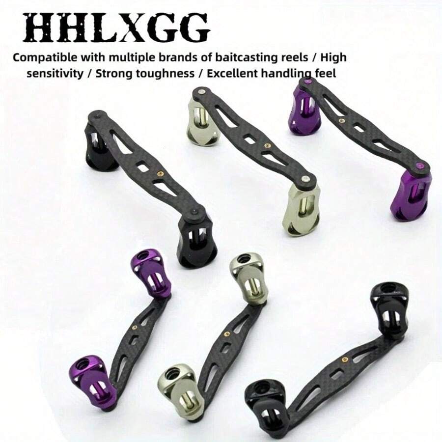 13g Ultra-Smooth Carbon Fiber Forked Arms/Headset Conversion Upgrade For Water Drop Wheel Bikes - Multicolor - View 1