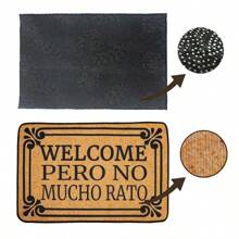 50 x 80cm/40 x 60cm Tapete de Boas-Vindas Floral da Moda - Tapete de Poliéster, Fácil de Limpar Fibra de Poliéster, Adequado para Decoração Interna e de Varanda, Decoração de Casa de Banho, Carpete de Chão, Tapete Externo, Tapete de Porta, Decoração de Outono, Acessórios de Banheiro, Decoração de Entrada Volta às Aulas