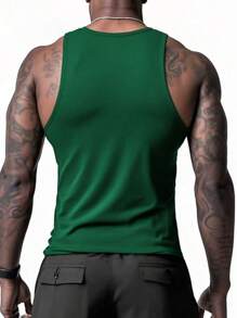 Kompressionsärmellos Fitness Weste Kleidung für Herren, Basketball Training Workout Gym Sportbekleidung Laufen