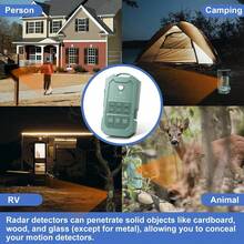 Radar Security System For Camping RV Home Perimeter, Wireless Motion Sensor & Detector For Driveway Alarm, Camping Essentials, Survival Gear, 1/2 Mile Range, Rechargeable Battery, IP65 Waterproof - one-size - View 10