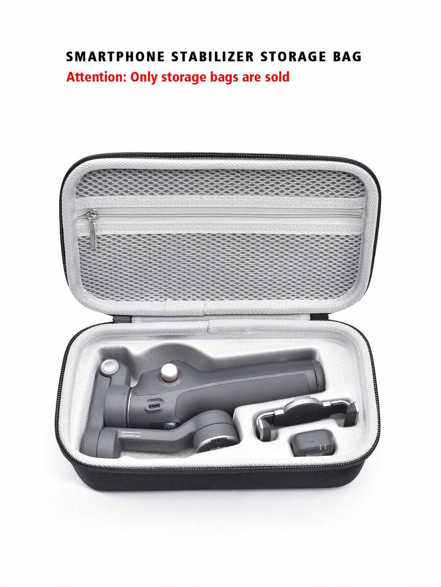Handheld Intelligent Gimbal Stabilizer Storage Bag Handbag Suitable For Storing Accessories Such As Osmo Mobile 7/7p Models (This Link Only Sells Storage Bags)Digital Camera Accessories - Black - View 1