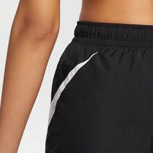 Nike Women's AS W NSW CLS WVN MR 5" Logo Woven Shorts HM8980-010 - Black - View 5