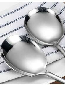 1pc/2pcs Customized Stainless Steel Engraved Cutlery, Party & Wedding Gift, Suitable For Her, Kids, Mom, Kitchen, Chef, Housewarming, Cooking