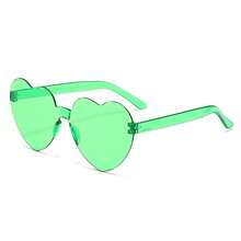 1-10个/包 透明心形派对眼镜，多功能新奇自拍眼镜 - 彩色 - 查看 16