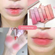 Cappuvini Mist Lip Glaze Matte Velvet White Lip Gloss Long-Lasting Lipstick - A64-2 - View 10