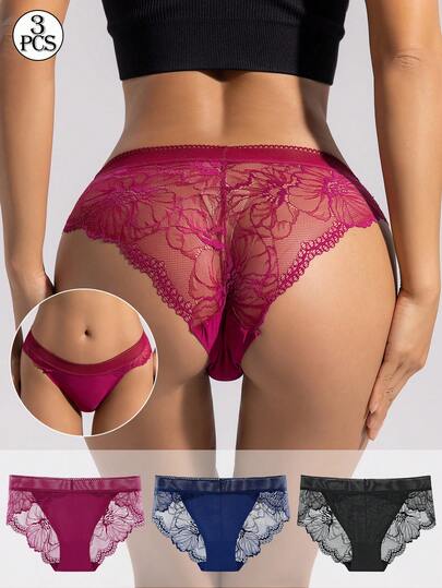 3pcs High Quality Sexy Lifting Women's Panties