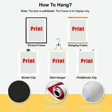 1 szt./zestaw Minimalistyczne beżowo-czarne geometryczne wydruki ścienne na płótnie, elegancka dekoracja ścienna do domu, sypialni, kuchni, salonu, hotelu, kawiarni, biura, dekoracja w stylu średniowiecznym, idealna dekoracja pokoju, świetny prezent, rama nie jest dołączona - Wielokolorowe - Zobacz 10