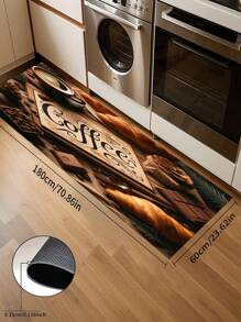 1pc Absorbent Drying Mat, Coffee Machine Mat, Handmade Coffee Pot Drainage Mat, Kitchen Countertop Dish Drying Mat, Breakfast Mat, Non-Slip Heat-Resistant Drainage Mat, Diatomite Drainage Mat, Conceals Stains, Super Drainage Mat, Easy To Clean Dish Rack Mat, Suitable For Kitchen, Dining Table, Cafe, Bar, Holiday, Party, Home Decor, Holiday Gift