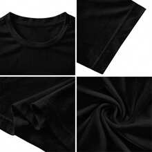 I-Don't-Care-Who-Dies-In-Movies-As-Long-As-The-Dog-Lives-T-Shirt - 黑色 - 查看 7