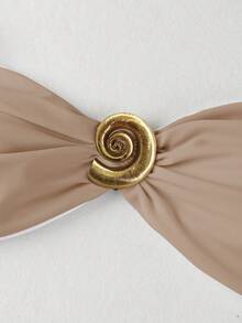 3 Pieces Bikini Set With Coverup Skirt Push Up Swimsuit 2025 Sexy Women Bathing Suits High Waist Beachwear Pink Beach Dress