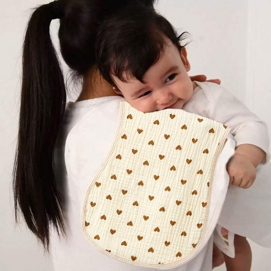 Baberos multifuncionales para bebés, paños de eructo, pañuelos absorbentes - Multicolor - Ver 1