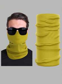 Airkeet Solid Color Ice Silk Multifunctional Headscarf Is Suitable For Summer Outdoor Sports, Cool And High Elasticity Headscarf.