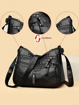 Spring And Summer Men's Crossbody Bag - Casual And Simple Handheld Lightweight And Versatile Shoulder Bag