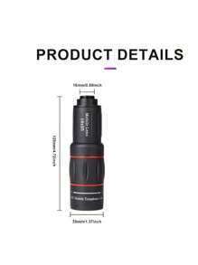 18X25 Telephoto Mobile Phone Lens With High-Power Zoom, Which Is Perfectly Suitable For Outdoor Photography During Camping. Compatible With Iphone Android Phone For Summer Vacation, Travel, Creative Photography, Social Media Content, Vlogging Phone Accessories