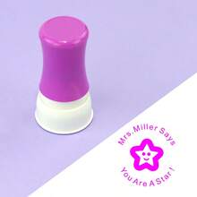 Customizable Personalized Name Round Teacher Encouragement Stamps - Suitable For Classroom Rewards And Office Use, Essential Tools For Teaching And Office Work.,Back To School,School Supplies,Multi-Functional,Ornamental,Reusable,Modern,Colorful,Cute,Vintage,Cartoon,Kawaii,Custom,Personalized,Unique,Customized,Workers,Clients,Students,For Business/Work/Office,For School,Office & School Supplies,Xmas Decoration,Solid Color Name Stamp