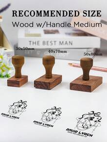 定制婚礼压花印章 | 个性化纸质压花工具 - 雕刻姓名、日期和标志 | 非常适合邀请函、礼品和 DIY 工艺学校用品、返校 - 卡其色 - 查看 2