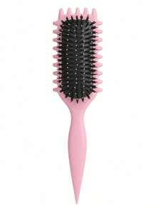 Cepillo definidor de rizos 2025 nuevo- Cepillo para cabello rizado que define el estilo, cepillo para rizos para cabello rizado húmedo, que da forma y define los rizos para mujeres y niños, regalo de San Valentín con corazón