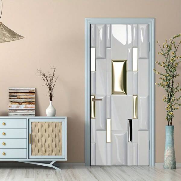 2pcs Peelable Waterproof Wall Paper, Self-Adhesive Wall Decals, PVC Decorative Stickers, Removable Wall Art For Home Decor, 78.74" X 15.16"