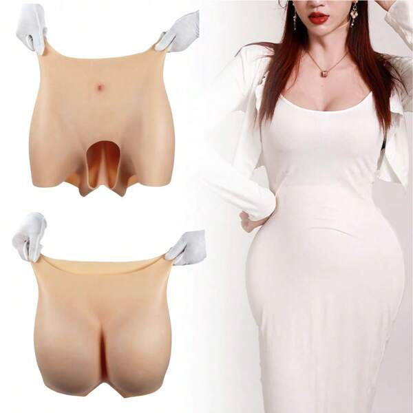 High Elasticity Silicone Butt Lift Shapewear Panty Seamless Body Shaper Tummy Control Peach Booty Enhancing Leggings