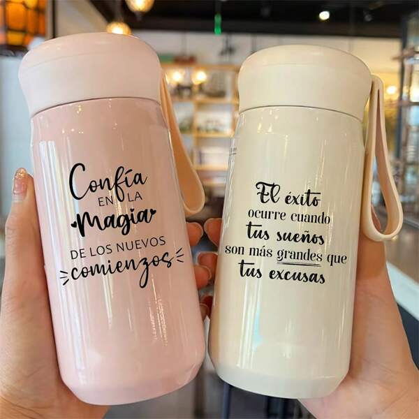 UV DTF Becher Umhüllungen, 8 Stück/12 Stück Inspirierend spanische Slogans UV DTF Transferpapier, wasserfest, kratzfest, mit Hohleffekt, geeignet für Tassen, Kaffeebecher, 16 Unzen Libbey Gläser, Handyhüllen, Keramikbecher, 40 Unzen Wasserflaschen, Becherhalterungen, Gitarren, Fahrräder, Autodekorationspapier, Feste, Jubiläen, Geburtstagsgeschenke, DIY Basteleien (nur Aufkleber zum Verkauf, keine Tassen zum Verkauf)