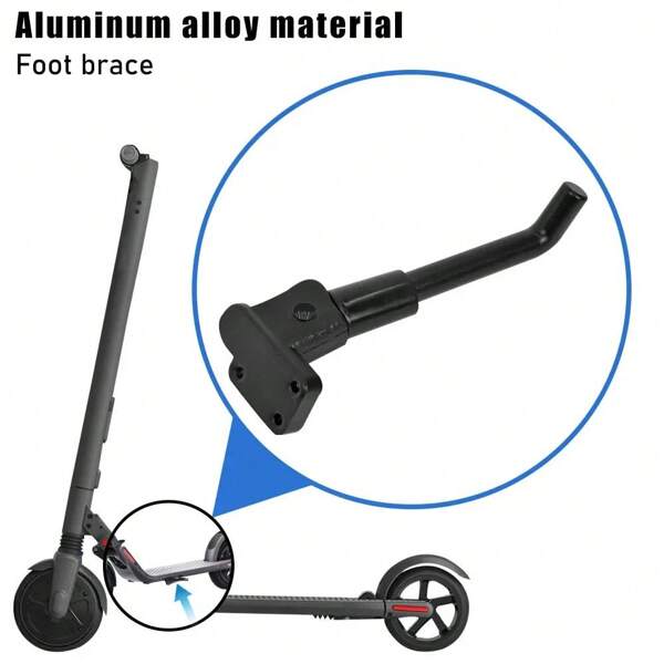 Supporto per piede 15CM per monopattino elettrico Segway Ninebot ES2, cavalletto di parcheggio, staffa a treppiede, accessori per supporto laterale