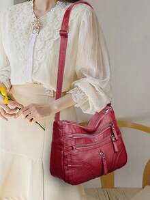 Spring And Summer Men's Crossbody Bag - Casual And Simple Handheld Lightweight And Versatile Shoulder Bag - Multicolor - View 7