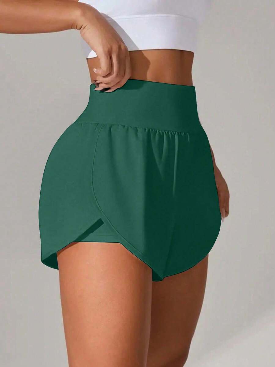 女士吸湿排汗透气运动短裤，夏季