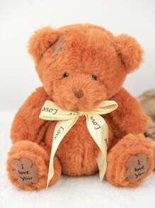 Juguete de peluche de oso de 17 CM de altura, regalo de decoración de oso de dibujos animados. Juguetes de peluche lindos, regalos para Pascua, Navidad, Día de San Valentín, Acción de Gracias, Día de la Madre, Día del Padre.