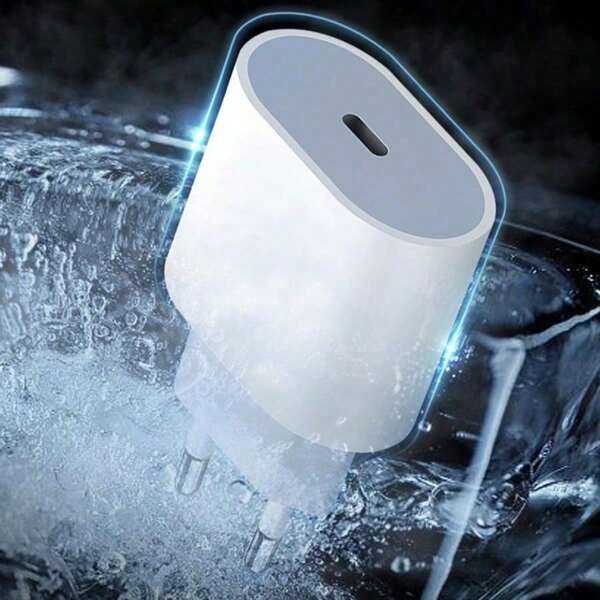 30W European Standard PD USB-C Fast Charging Kit Compatible With IPhone 14/14 Pro/14 Pro Max, 13/13 Pro/13 Pro Max, Compatible With High-Efficiency Fast Charging Power Adapter Charger Phone Charger Nan