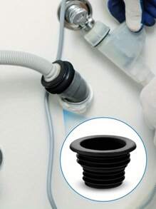 1/2/4pcs Floor Drain Odor-Proof Sealing Plug, Washing Machine Drain Silicone Ring, Drain Deodorizing Sealing Ring, Bathroom Accessories
